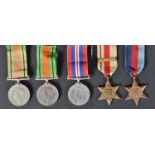 COLLECTION OF ASSORTED WWII SECOND WAR MEDALS