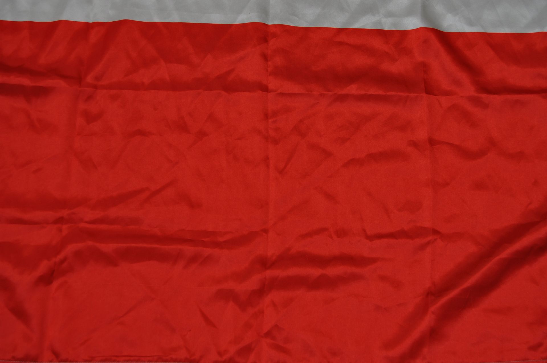 WWII INTEREST - LARGE VICHY FRENCH FORCES SILKEN FLAG - Image 3 of 5