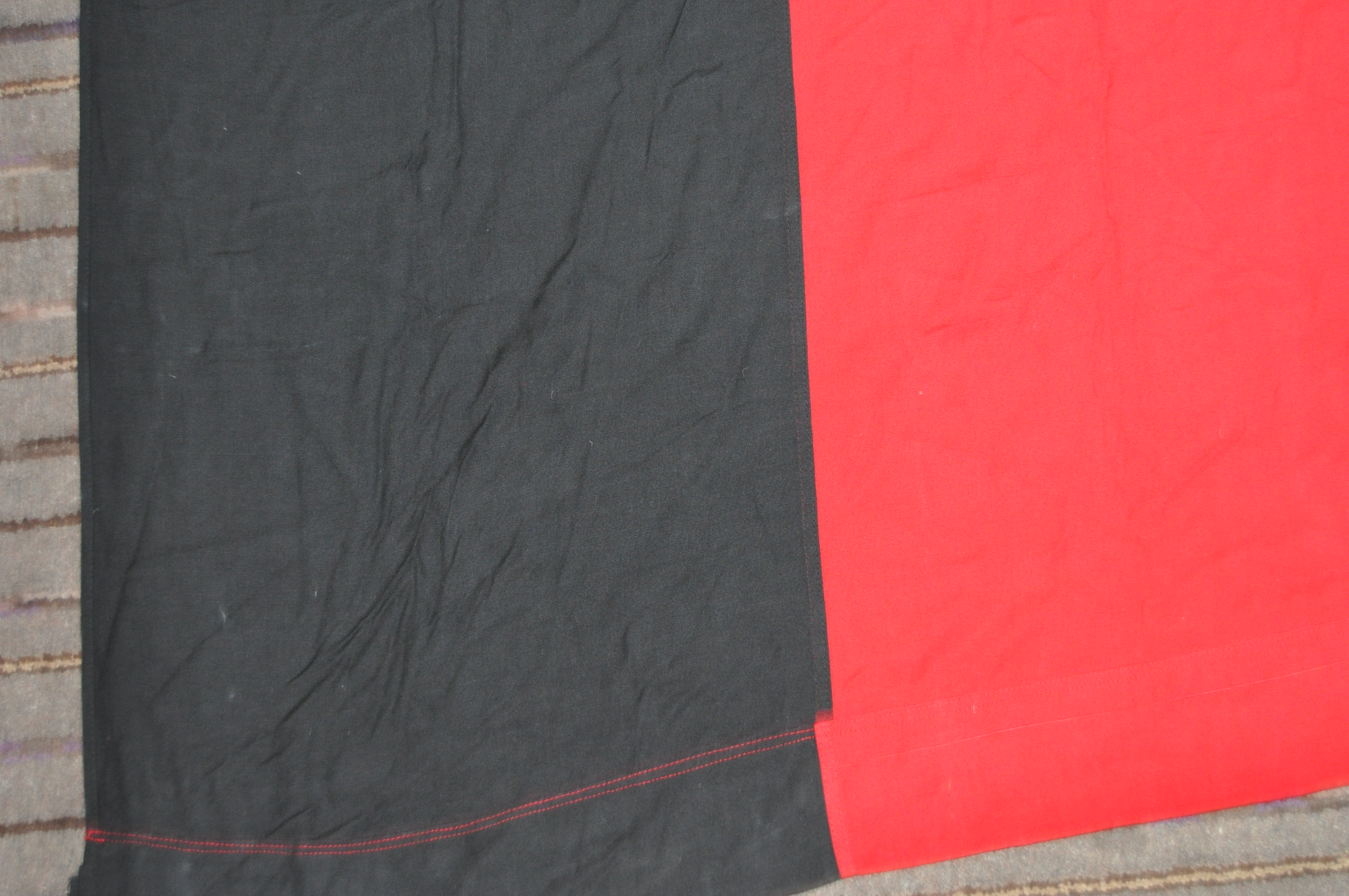 LARGE ORIGINAL EAST GERMAN MILITARY FLAG - Image 5 of 6