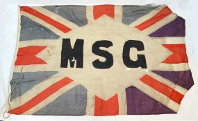 FIRST WORLD WAR BRITISH MAINTENANCE SUPPORT GROUP FLAG