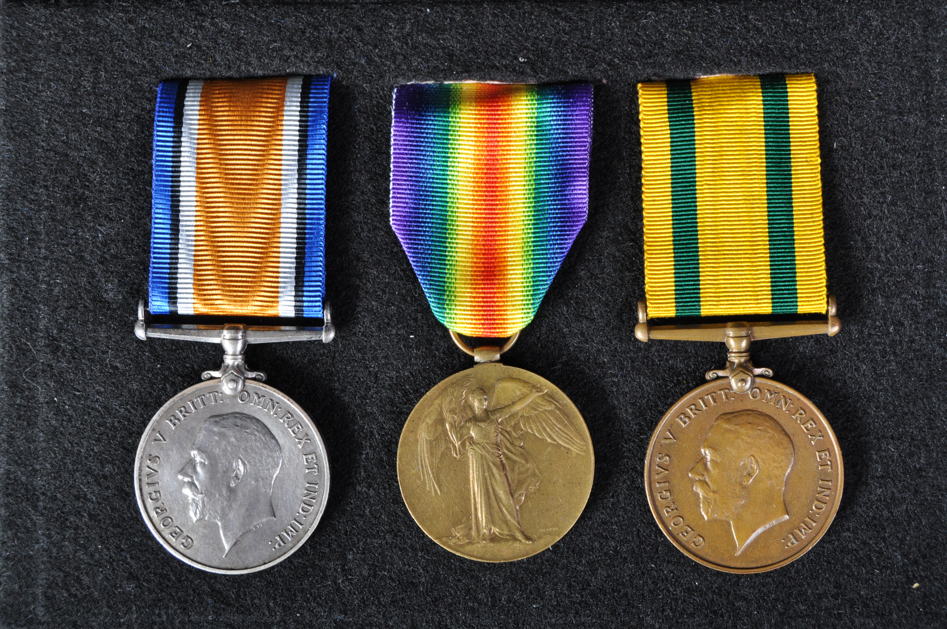 WWI FIRST WORLD WAR MEDAL TRIO