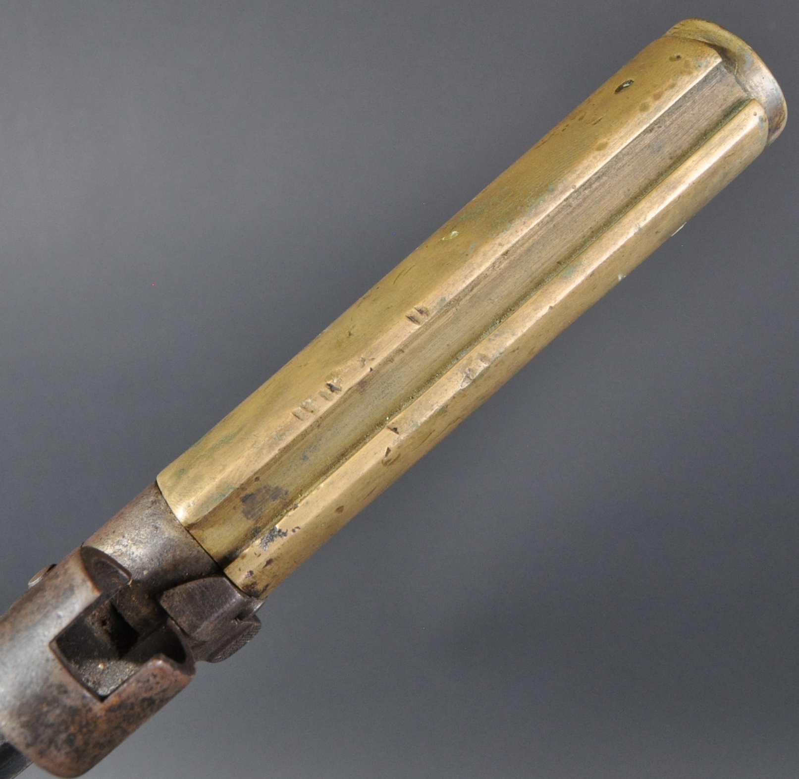 19TH CENTURY FRENCH M1886 LEBEL RIFLE BAYONET - Image 3 of 7