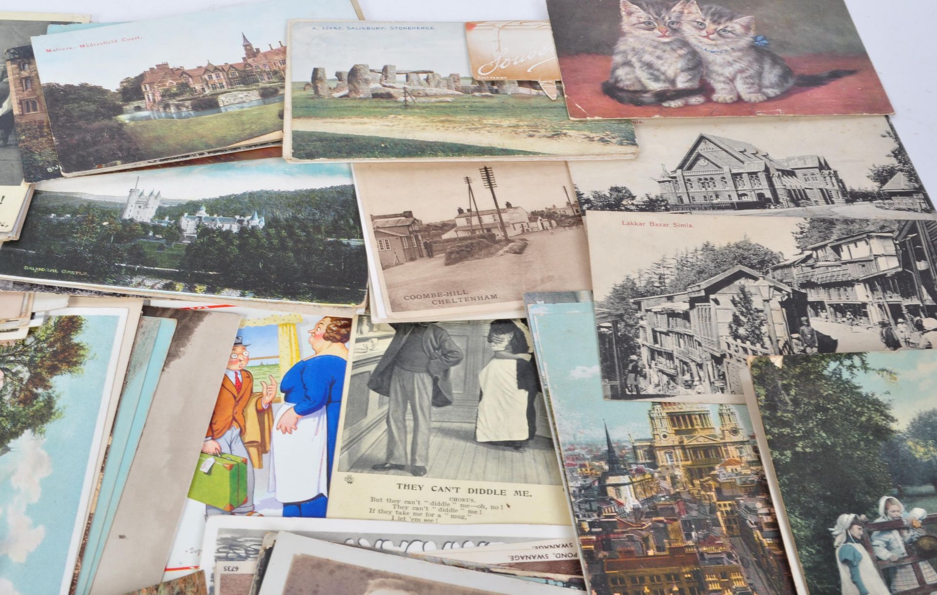 ASSORTMENT OF EDWARDIAN & LATER POSTCARDS - Image 3 of 5