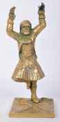 VINTAGE BRASS BRITISH SCOTTISH HIGHLAND DANCER