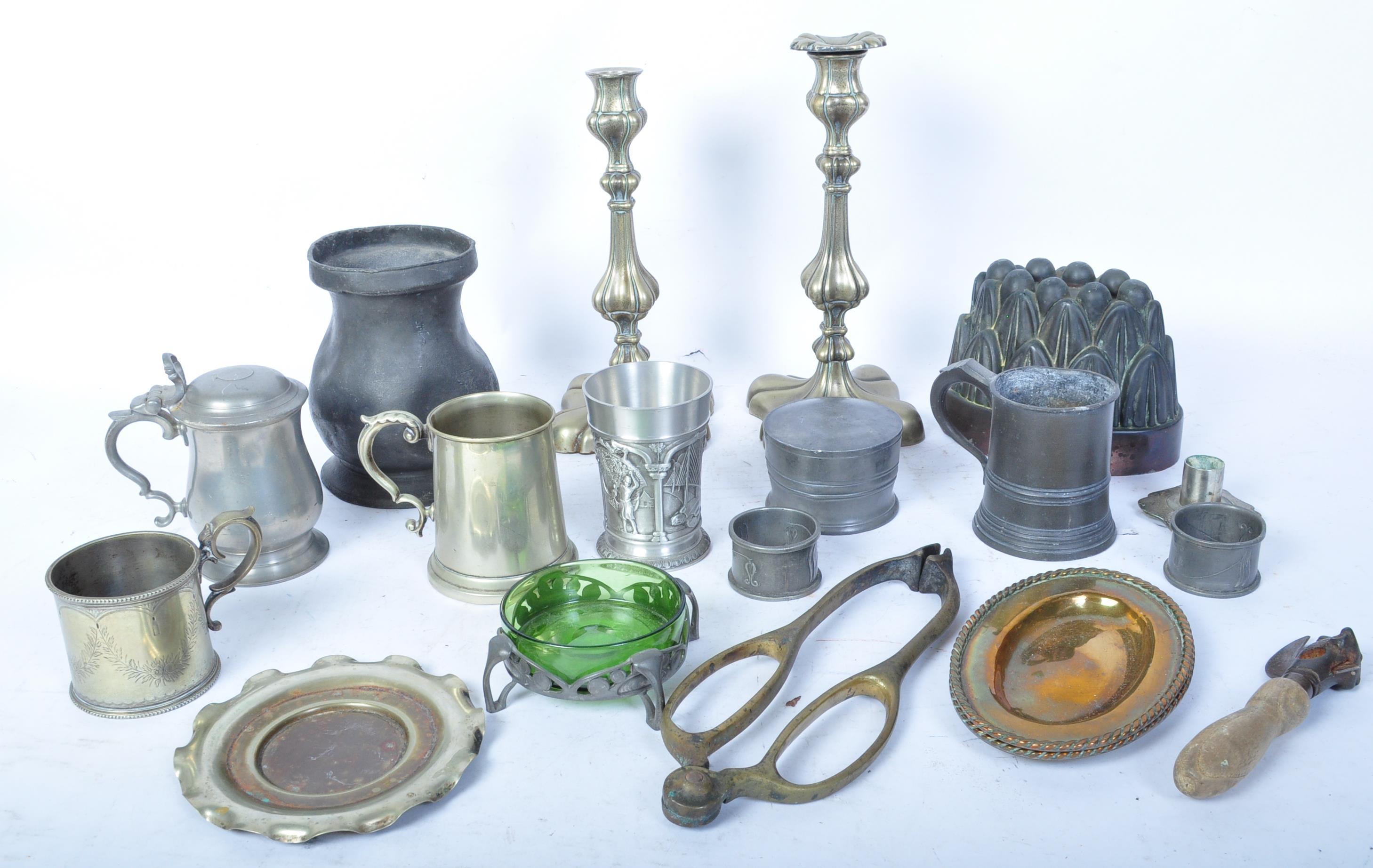 COLLECTION OF 19TH CENTURY COPPER AND BRASSWARE