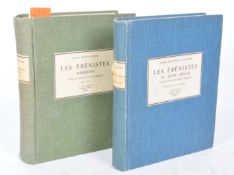 TWO FRENCH FURNITURE / EBENISTES CABINET MAKERS BOOKS