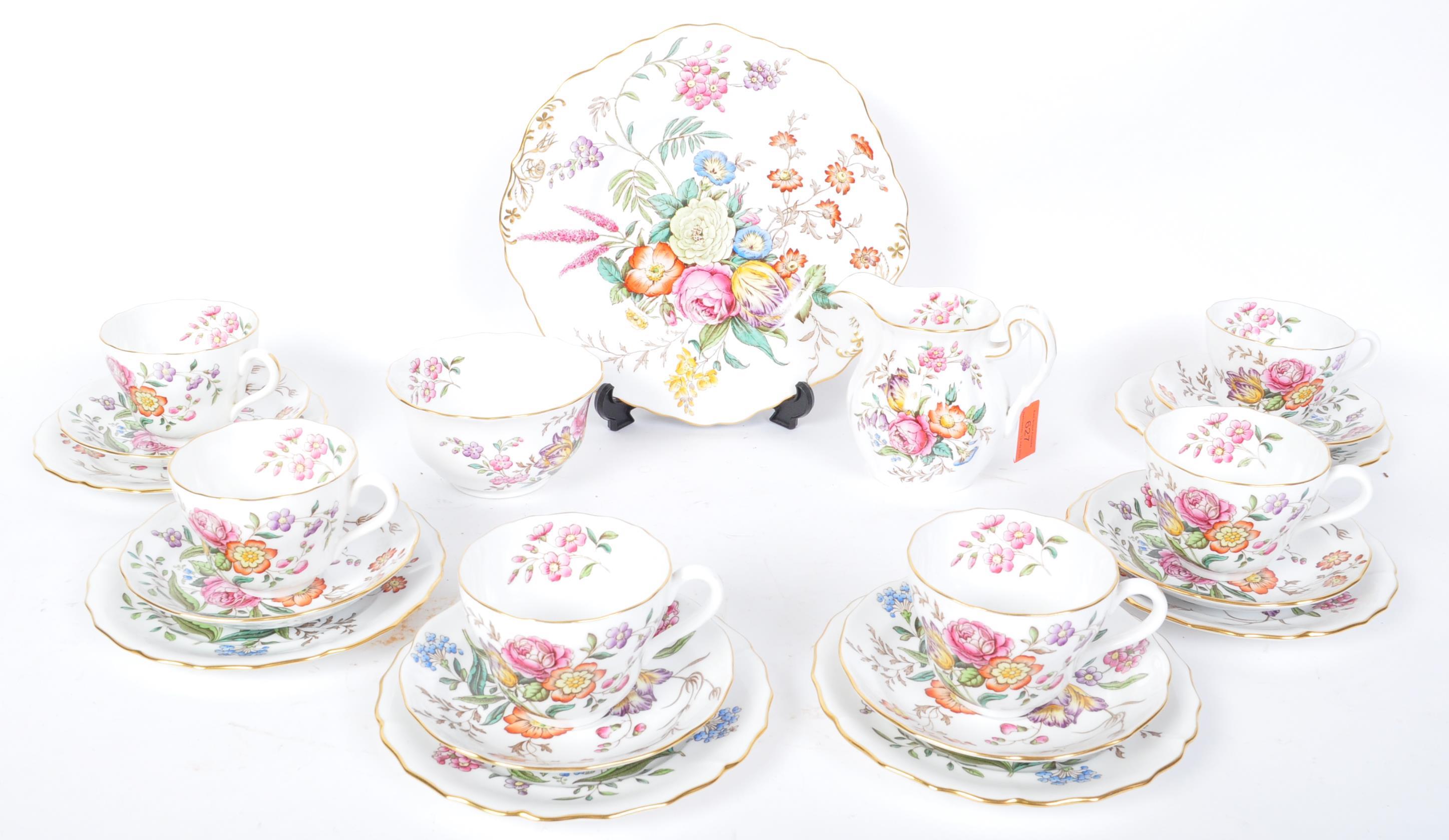 A VINTAGE "GAINSBOROUGH" SPODE COPELAND CHINA TEA SERVICE - Image 2 of 6