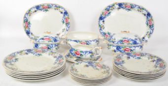 EARLY 20TH CENTURY BOOTHS SILICON CHINA ARCADIA DINNER WARE