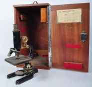 1940S W.R. PRIOR & CO MICROSCOPE IN BOX