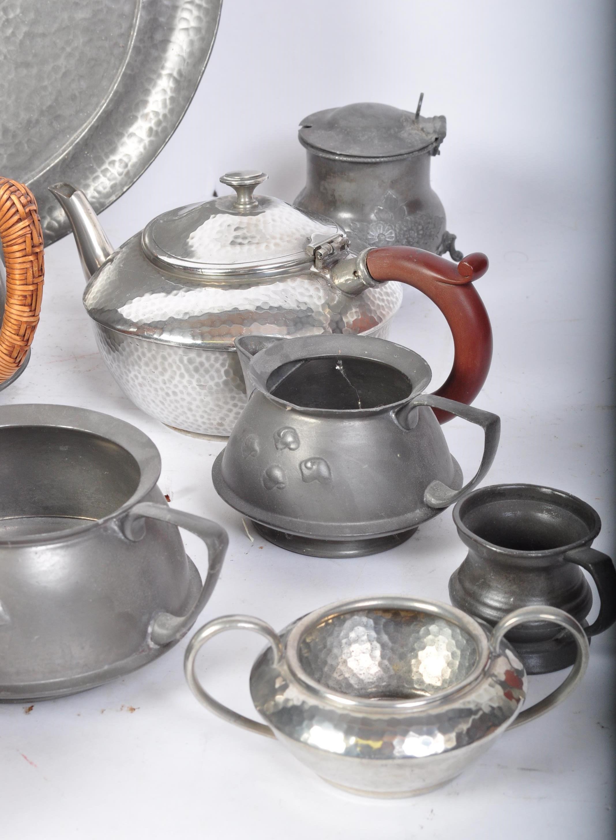 ASSORTMENT OF EARLY 20TH CENTURY PEWTER - Image 6 of 6