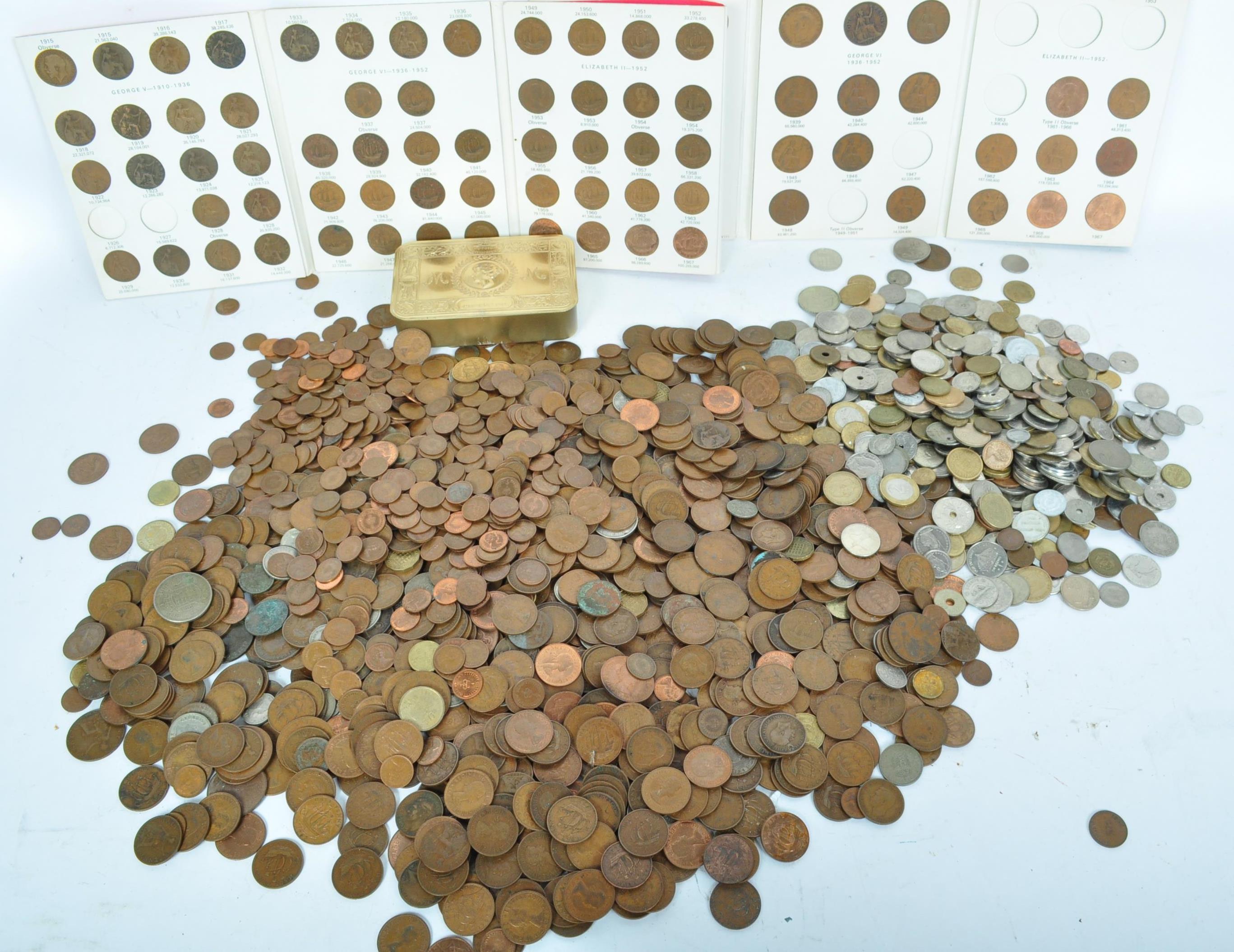 LARGE COLLECTION OF BRITISH & FOREIGN COINS - Image 2 of 5