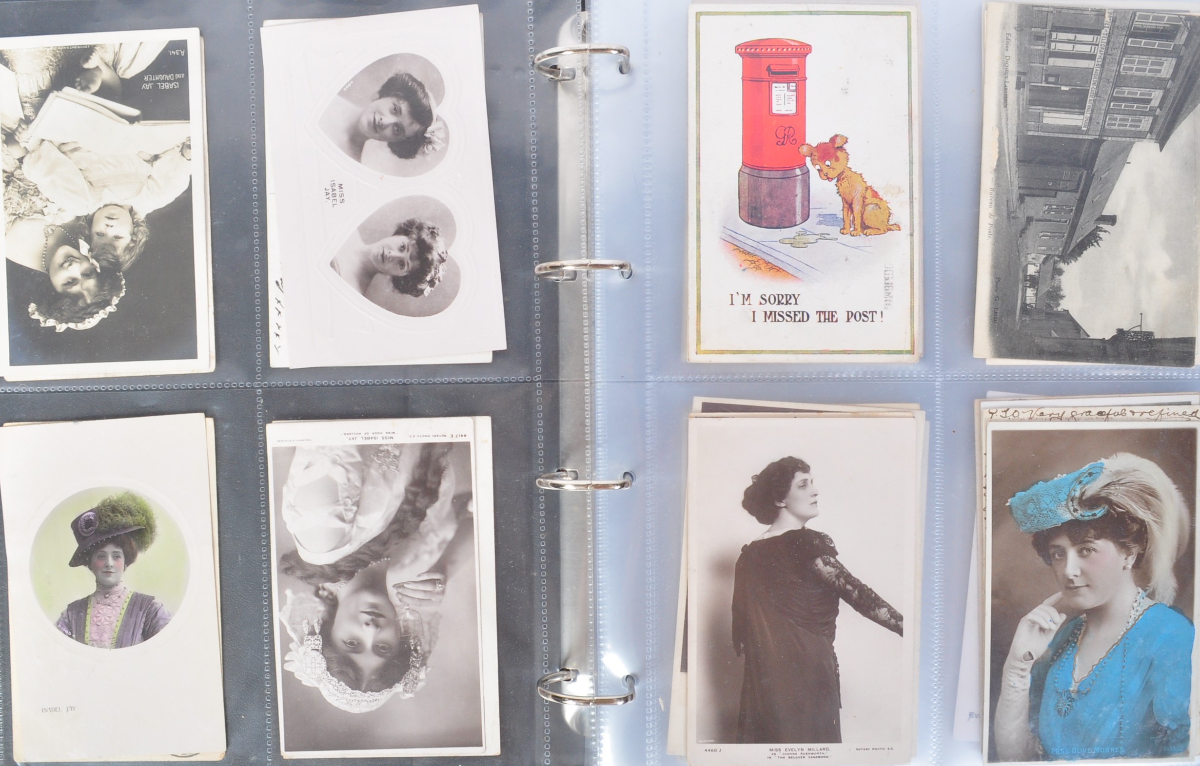 COLLECITON OF EARLY AND LATER 20TH CENTURY POSTCARDS