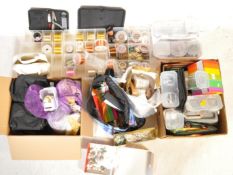 LARGE COLLECTION OF JEWELLERY MAKING SUPPLIES