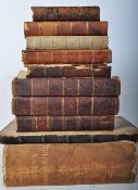 OF ANTIQUARIAN INTEREST - COLLECTION OF 18TH CENTURY AND LATER BOOKS