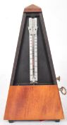 RETRO MID CENTURY WILLNER TEAK MECHANICAL METROMETER