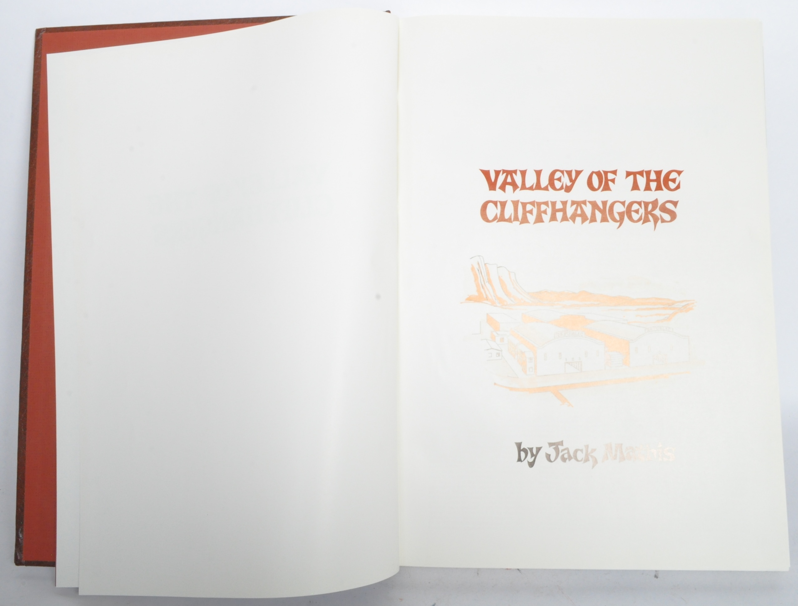 VALLEY OF THE CLIFFHANGERS - JACK MATHIS - FIRST EDITION - Image 2 of 6