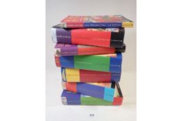 HARRY POTTER BOOKS - SOFT AND HARDBACK EXAMPLES