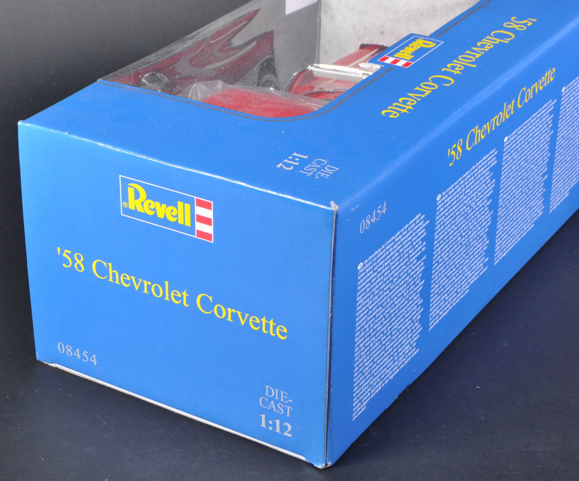 ORIGINAL REVELL 1/12 SCALE DIECAST 1958 CHEVROLET CORVETTE - Image 5 of 5