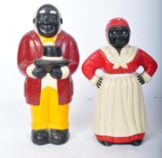 AUNT JEMIMA & UNCLE MOSE - CAST IRON COIN BOX