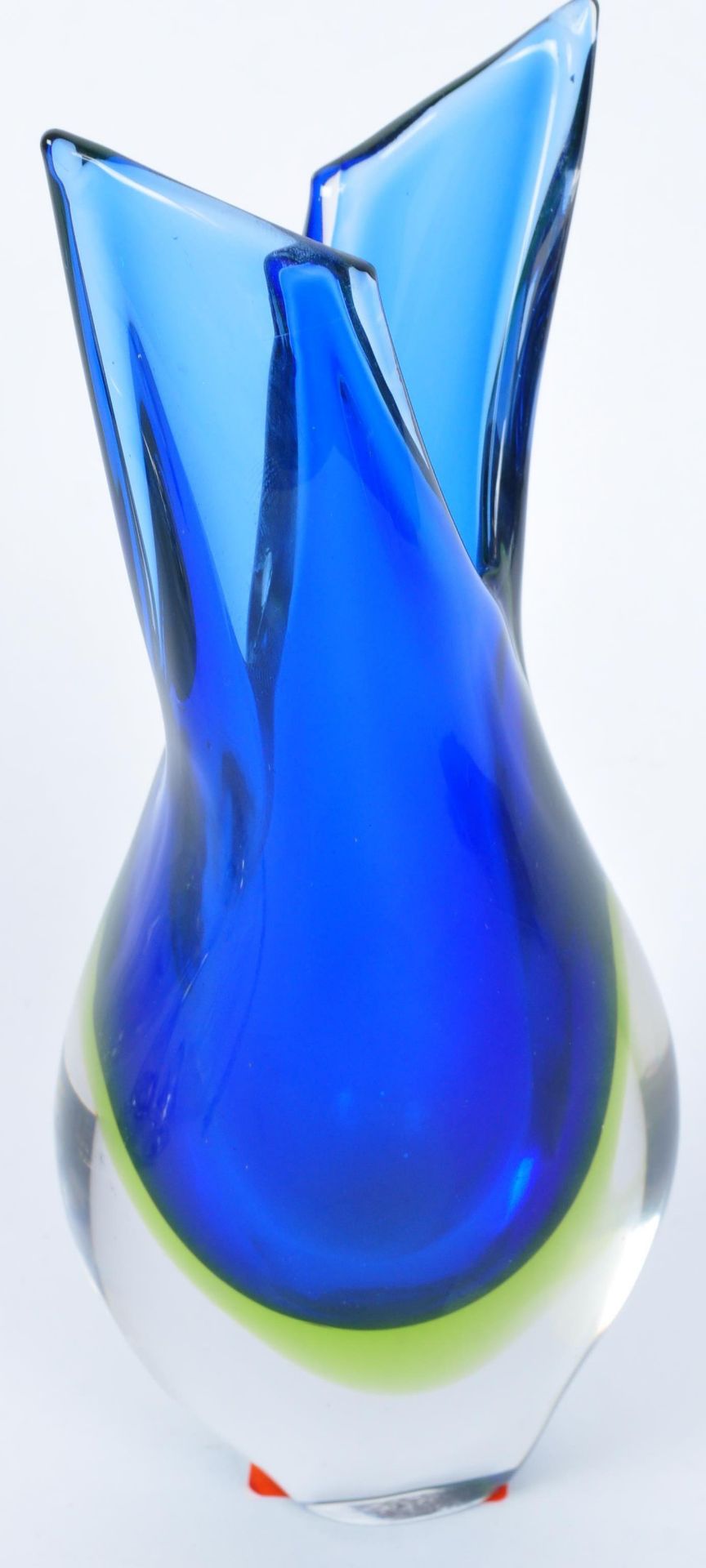 A VINTAGE RETRO MURANO "SOMMERSO" GLASS SCULPTURE - Image 4 of 4