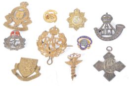 COLLECTION OF WWI & LATER BADGES