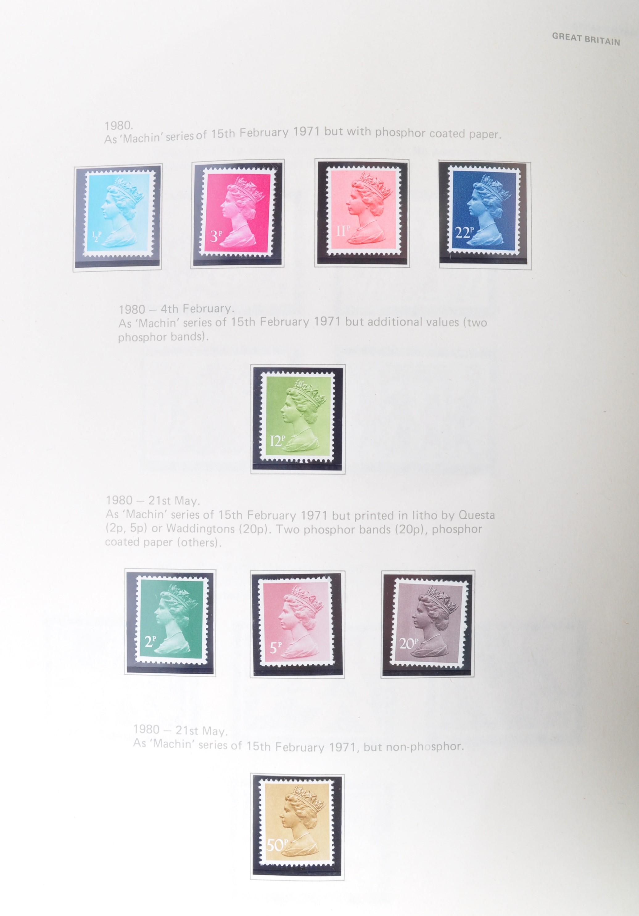 LARGE COLLECTION BRITISH UNFRANKED DECIMAL STAMPS - Image 5 of 22