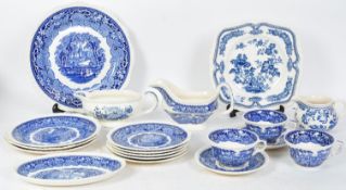 QUANTITY OF 19TH CENTURY MASONS IRONSTONE CHINA