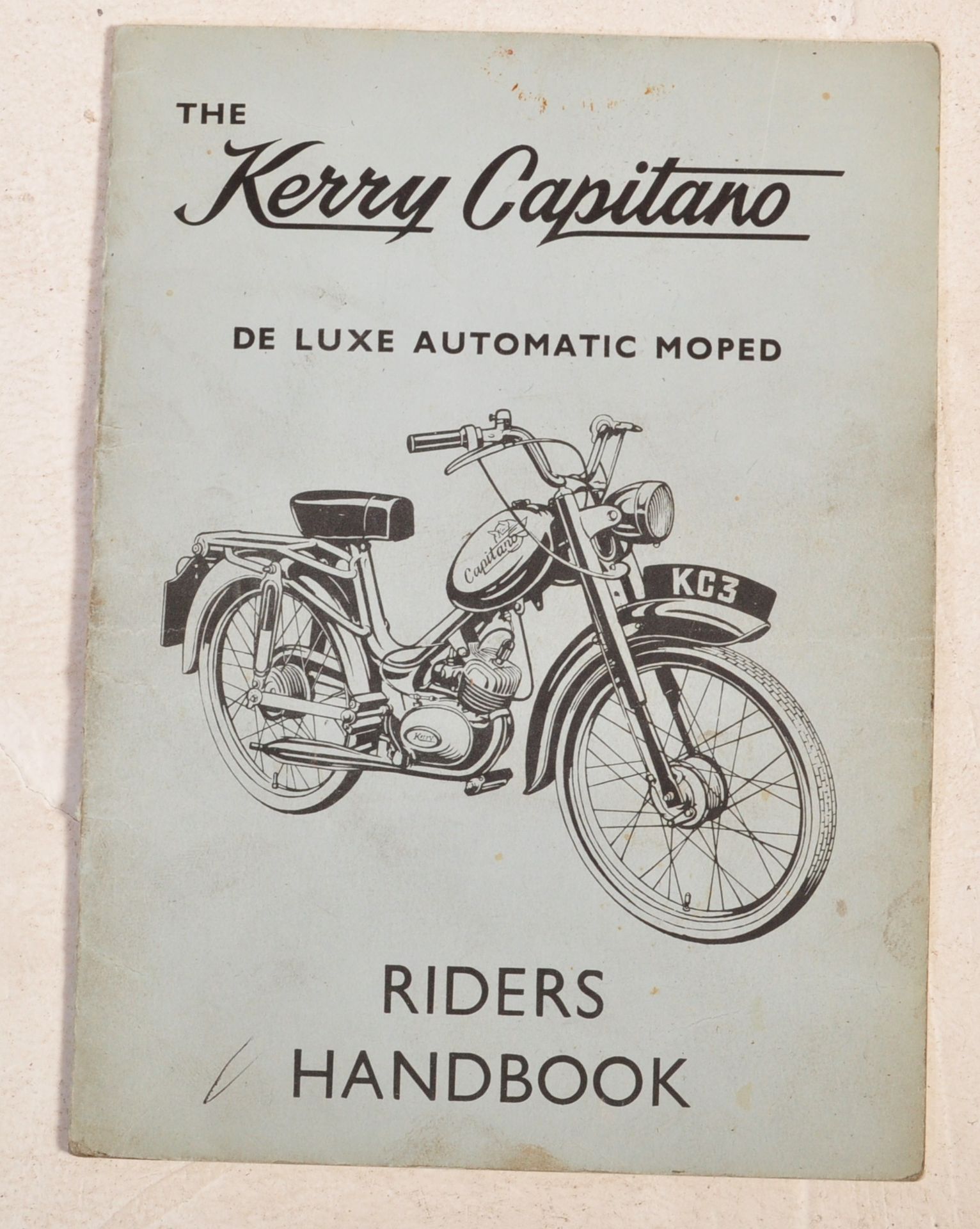 1965 49CC KERRY CAPITANO DELUXE AUTOMATIC MOTORCYCLE - Bild 20 aus 21