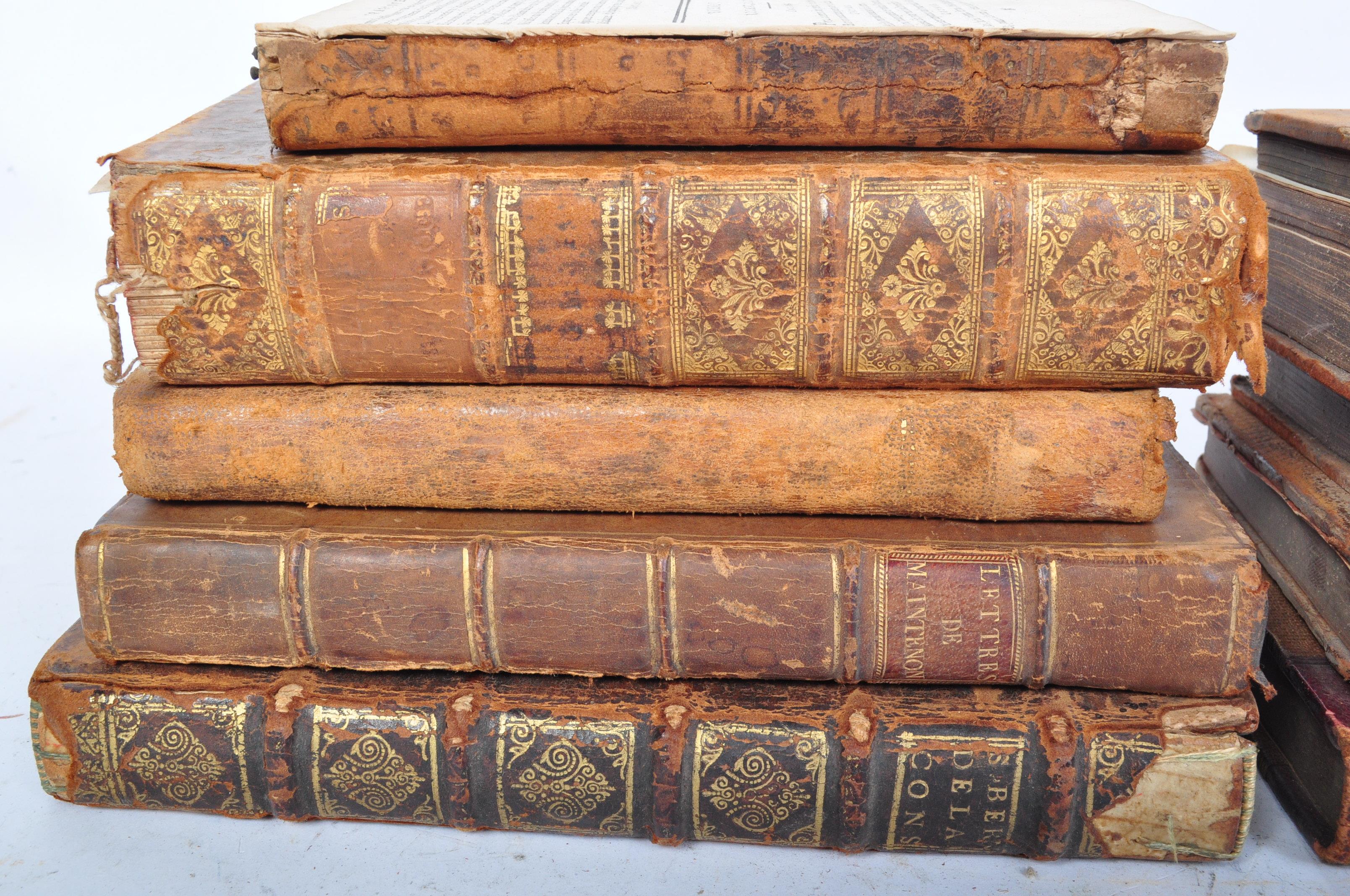 ANTIQUARIAN - COLLECTION OF 17TH CENTURY AND LATER FRENCH BOOKS - Image 2 of 8