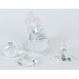 COLLECTION OF SWAROVSKI PAPERWEIGHTS & ORNAMENTS
