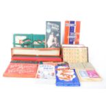 COLLECTION OF VINTAGE 20TH CENTURY PLAYING GAMES