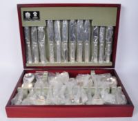 MID CENTURY ATHUR PRICE SILVER PLATE CUTLERY CANTEEN