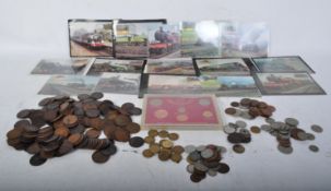 ASSORTMENT OF 19TH CENTURY & LATER COINS