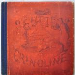 BRITISH "CUPID & CRINOLINE" PICTORAL BOOK