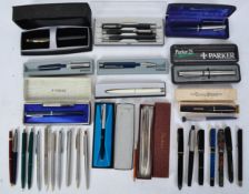 COLLECTION OF VINTAGE 20TH CENTURY PENS AND MORE