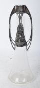 EARLY 20TH CENTURY GERMAN WMF SILVER PLATED GLASS BUD VASE