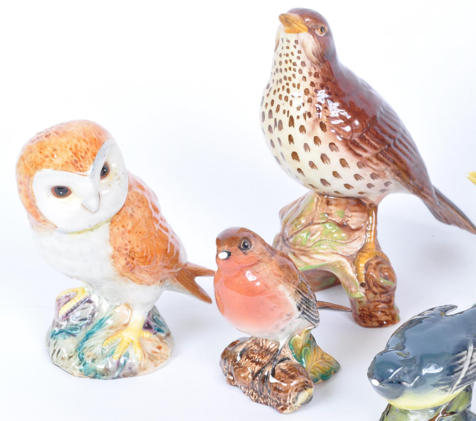 COLLECTION OF VINTAGE BESWICK CERAMIC BIRDS FIGURINES - Image 2 of 5