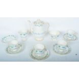 VINTAGE 20TH CENTURY ROYAL STAFFORDSHIRE CHINA TEA SERVICE