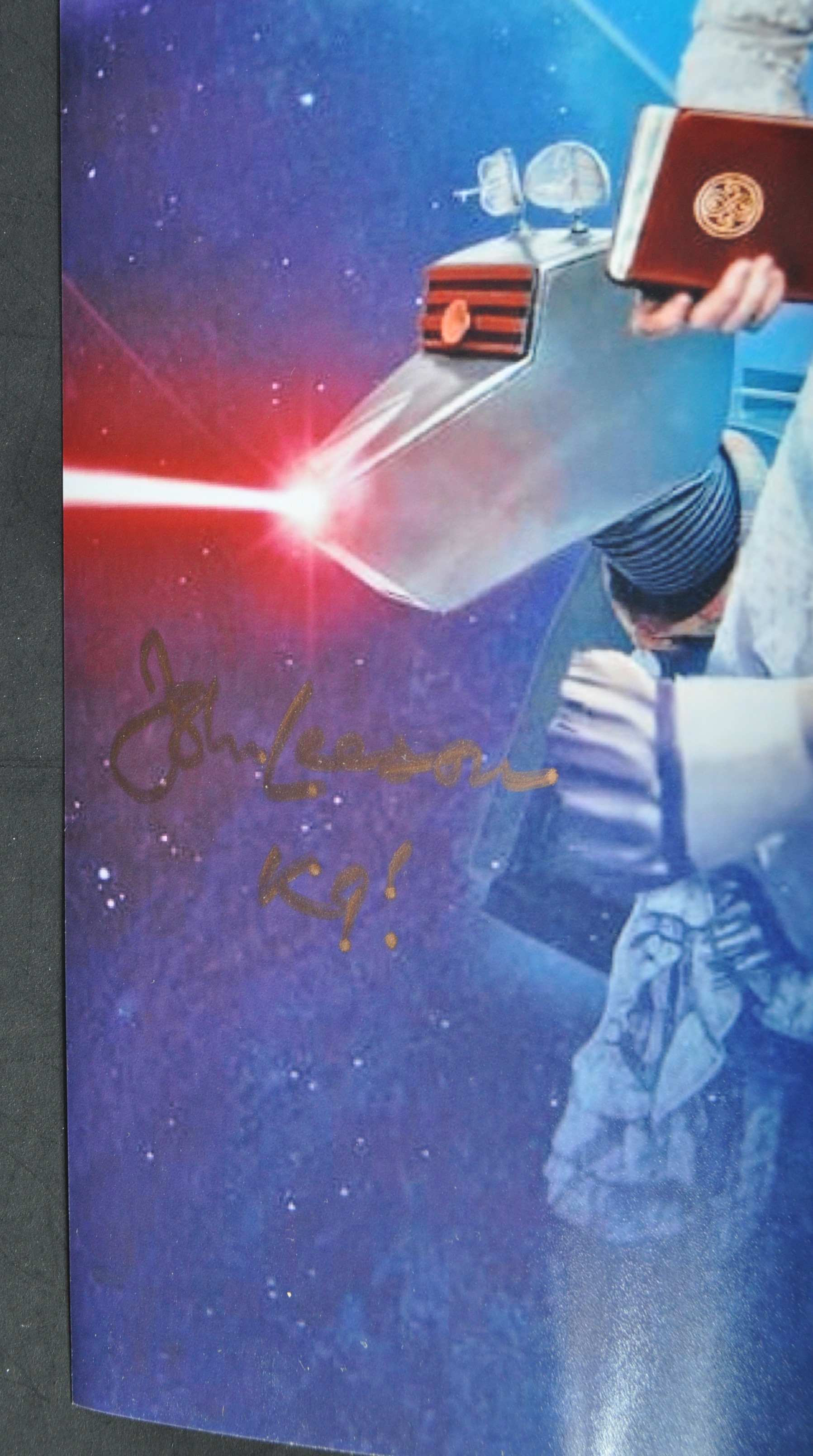 DOCTOR WHO - K9 - JOHN LEESON AUTOGRAPHED 16X12" PHOTO - Image 2 of 2