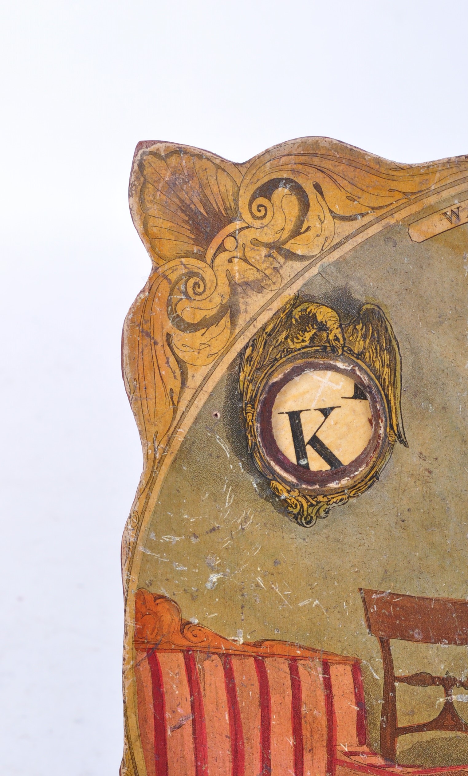 EARLY 20TH CENTURY WOODEN REVOLVING ALPHABET TOY - Image 3 of 4