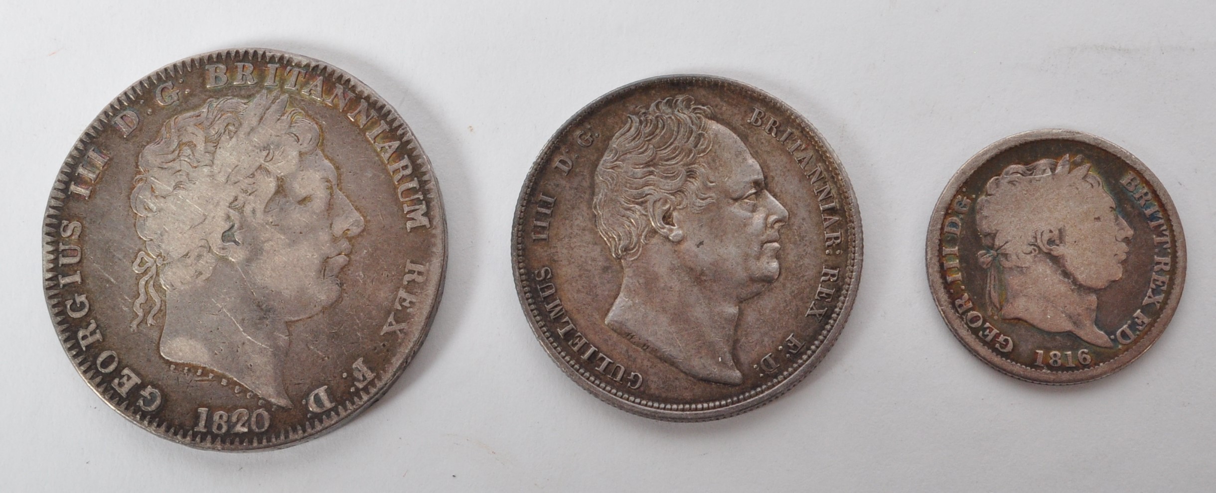 GEORGE III 1820 SILVER CROWN