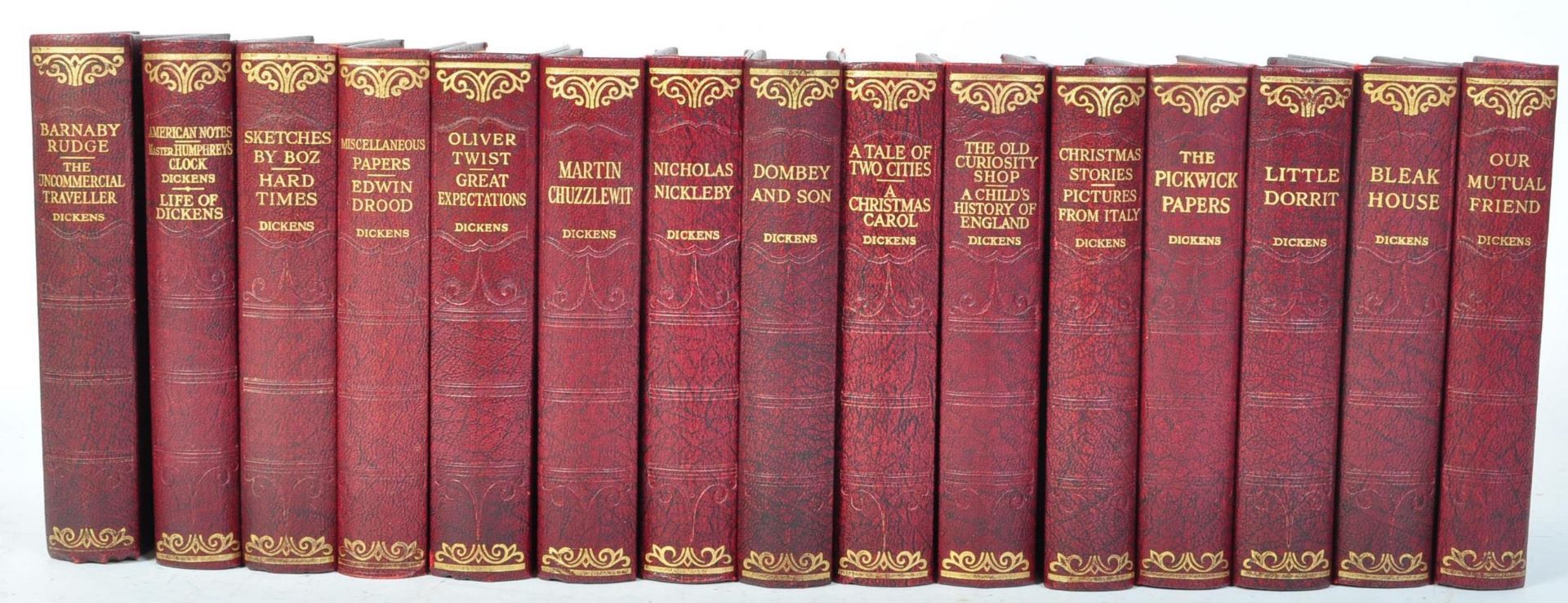 CHARLES DICKENS NOVELS - SIXTEEN VOLUMES - COMPLETE