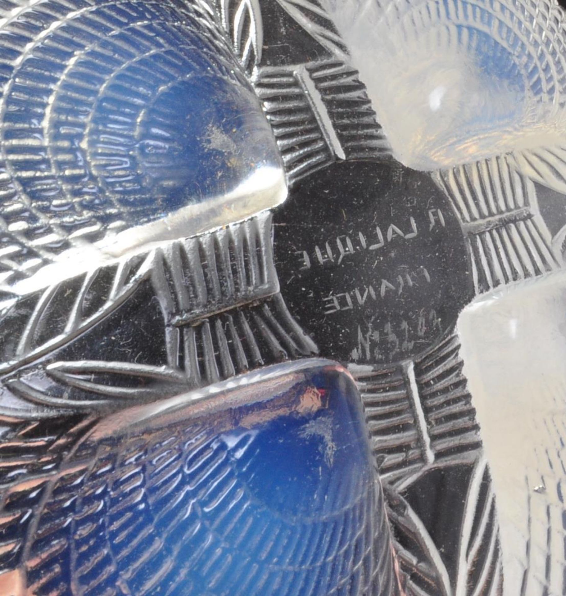 1930S RENE LALIQUE OPALESCENT COQUILLES GLASS BOWL - Image 7 of 7