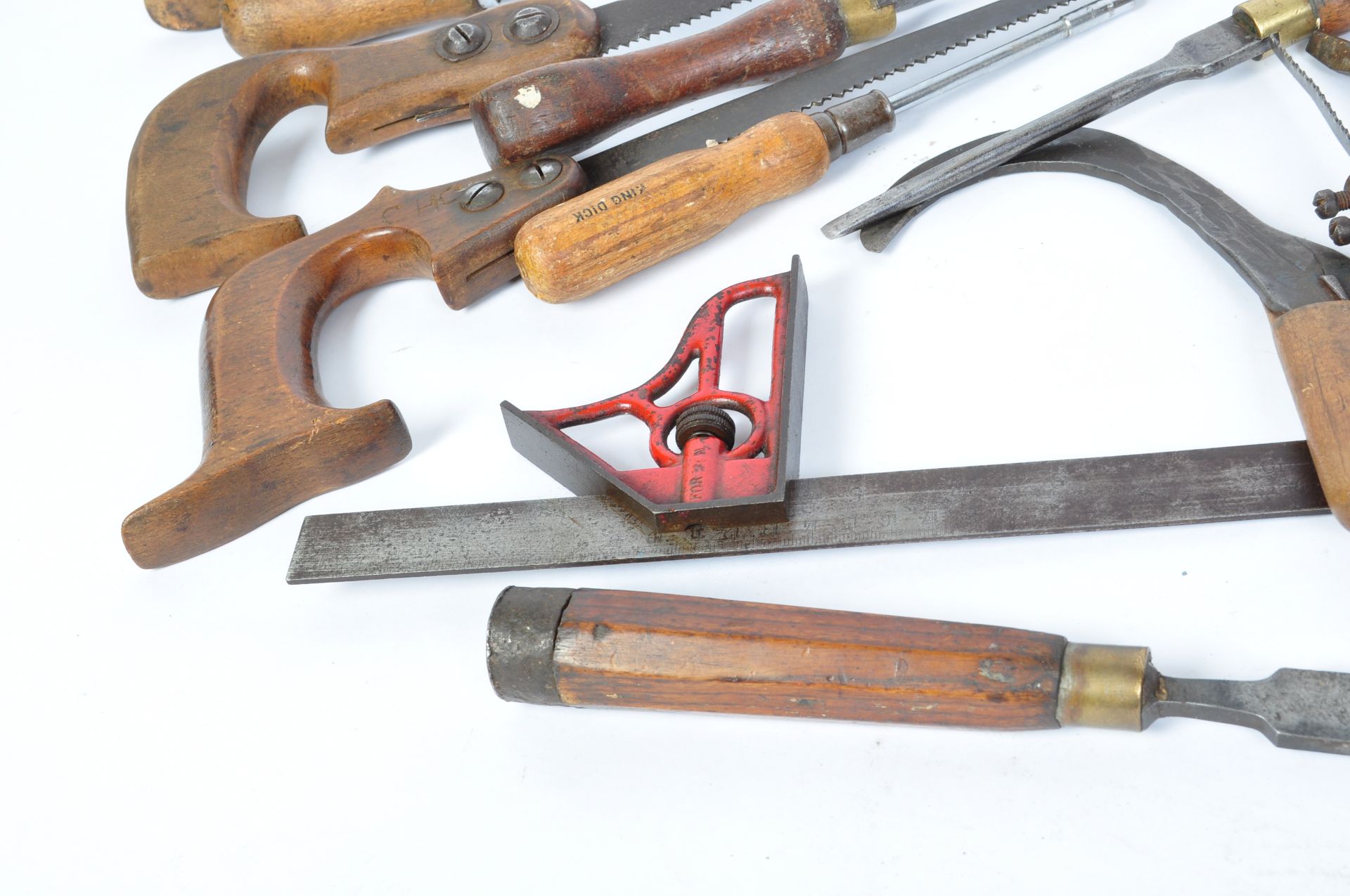 A LARGE COLLECTION OF EARLY 20TH CENTURY & LATER WOODWORKING TOOLS - Bild 4 aus 6