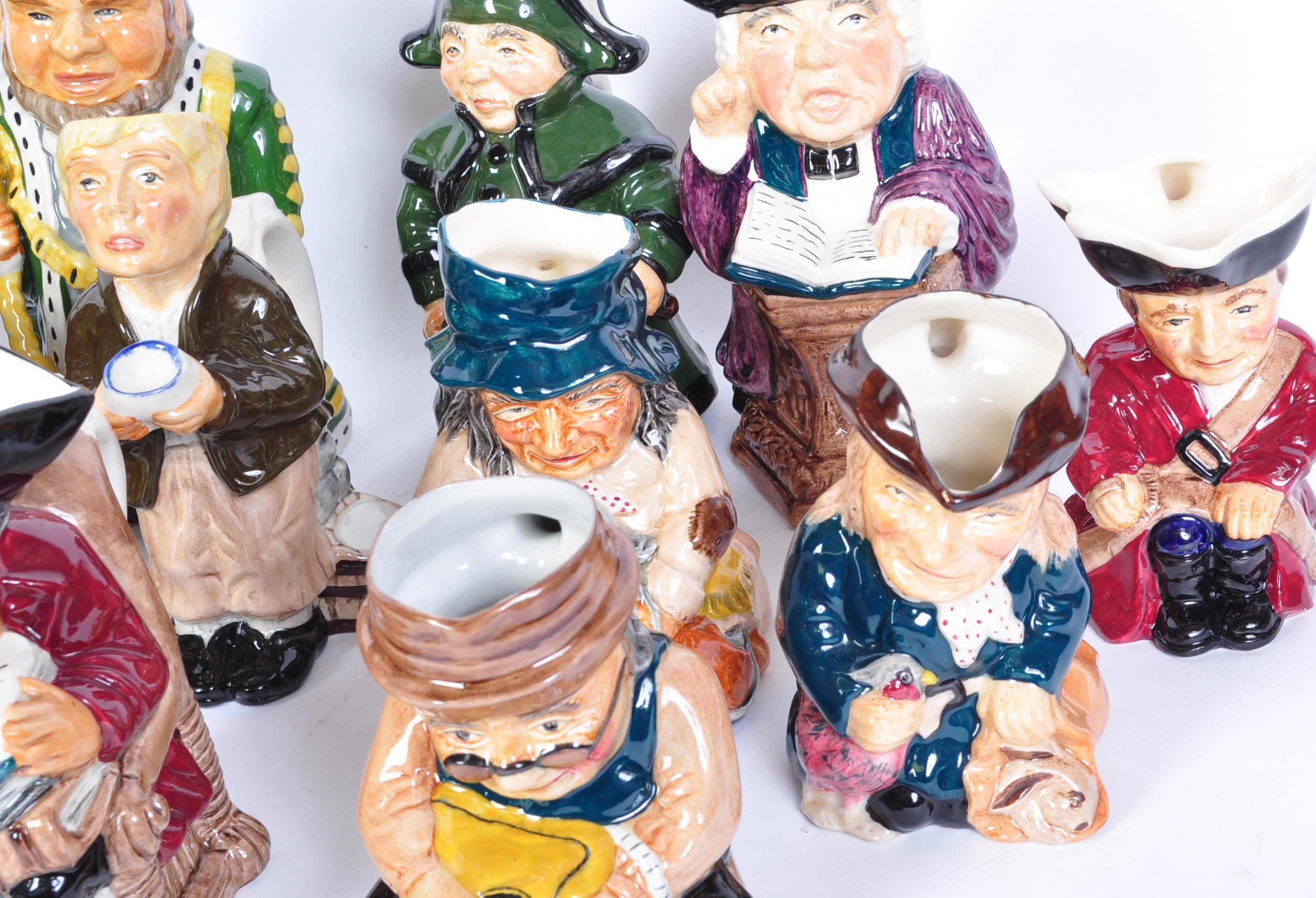 A COLLECTION OF VINTAGE CERAMIC ROY KIRKHAM TOBY JUGS - Image 4 of 5