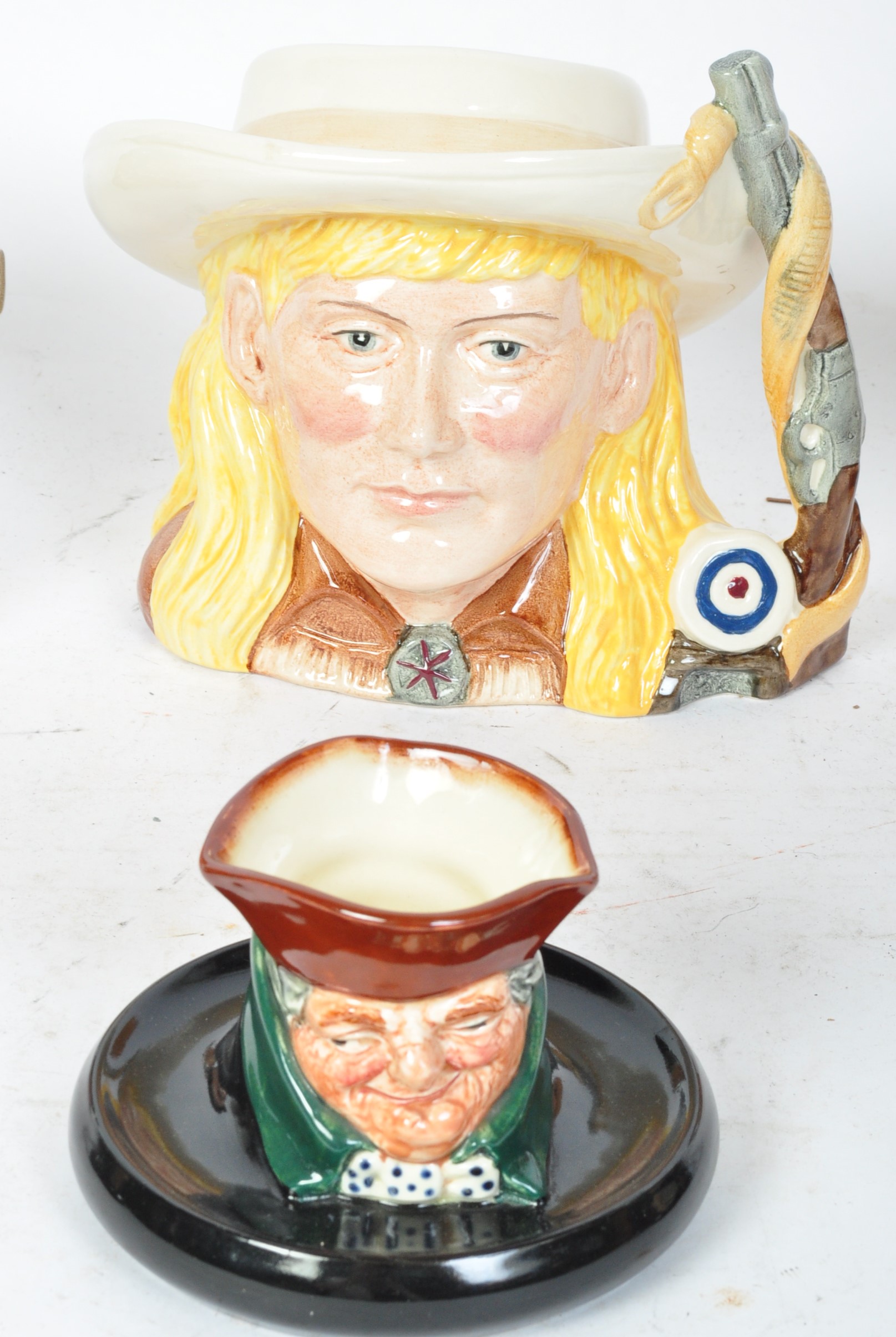 A COLLECTION OF SIX VINTAGE ROYAL DOULTON TOBY JUGS - Image 3 of 9