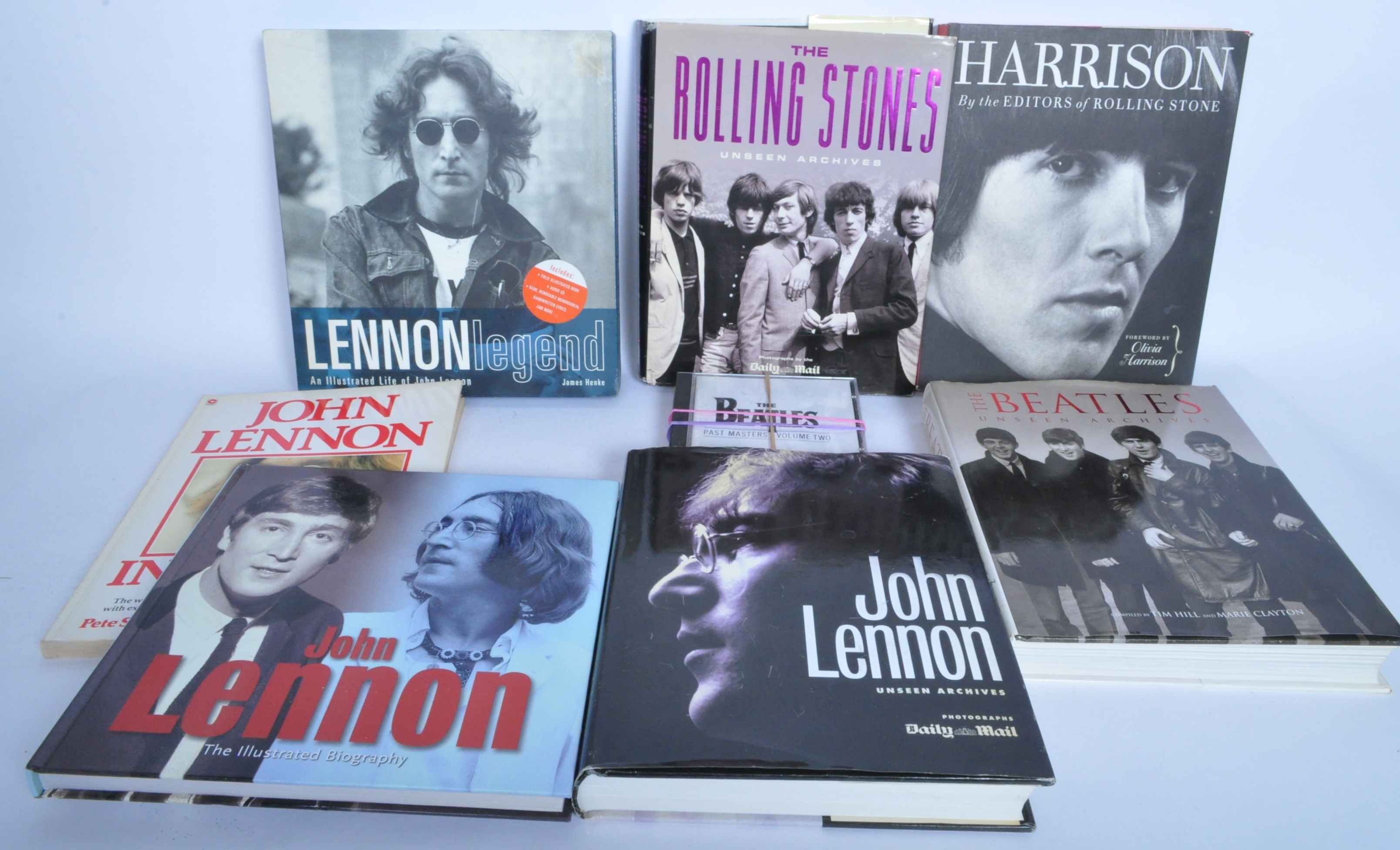 LARGE COLLECTION BEATLES BIOGRAPHICAL BOOKS - JOHN LENNON