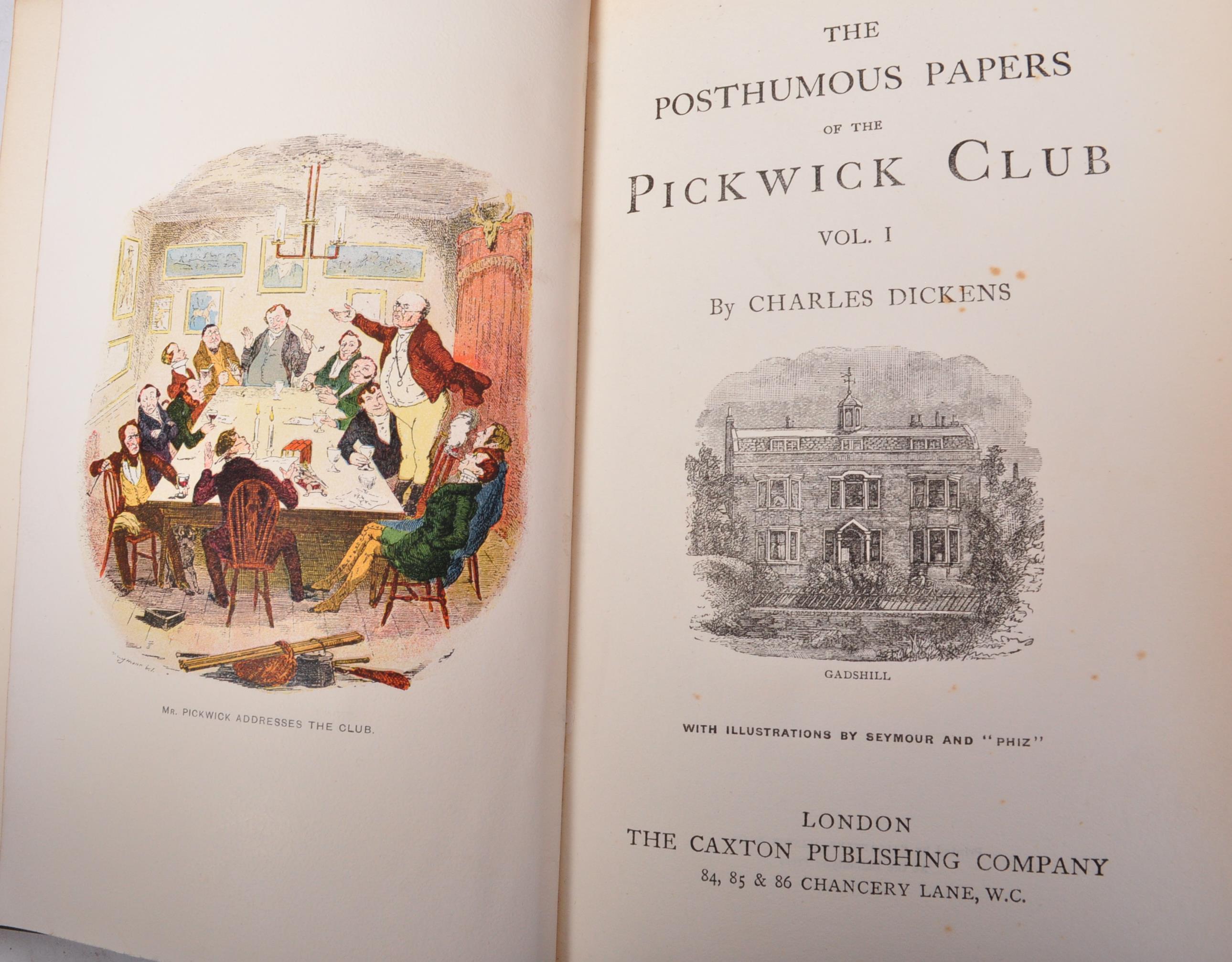 CHARLES DICKENS - THE CAXTON PUBLISHING COMPANY - NOVELS - Image 6 of 6