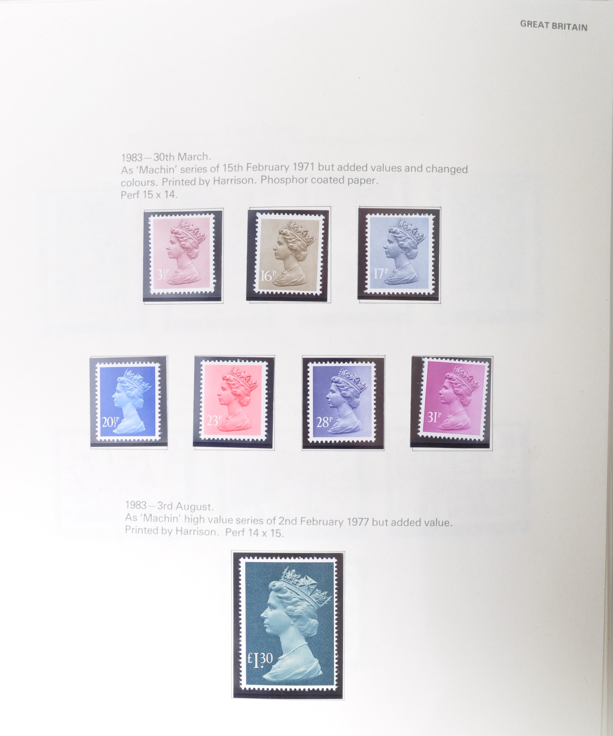 LARGE COLLECTION BRITISH UNFRANKED DECIMAL STAMPS - Image 6 of 22
