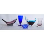 ASSORTMENT OF RETRO MID CENTURY GLASS